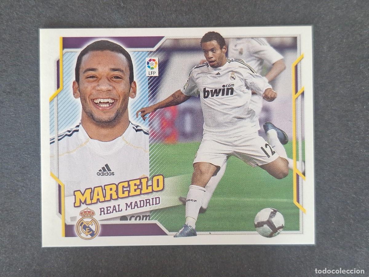 Cromos de f&uacute;tbol: MARCELO REAL MADRID LIGA ESTE 2010 2011 10 11 NUNCA PEGADO SIN PEGAR