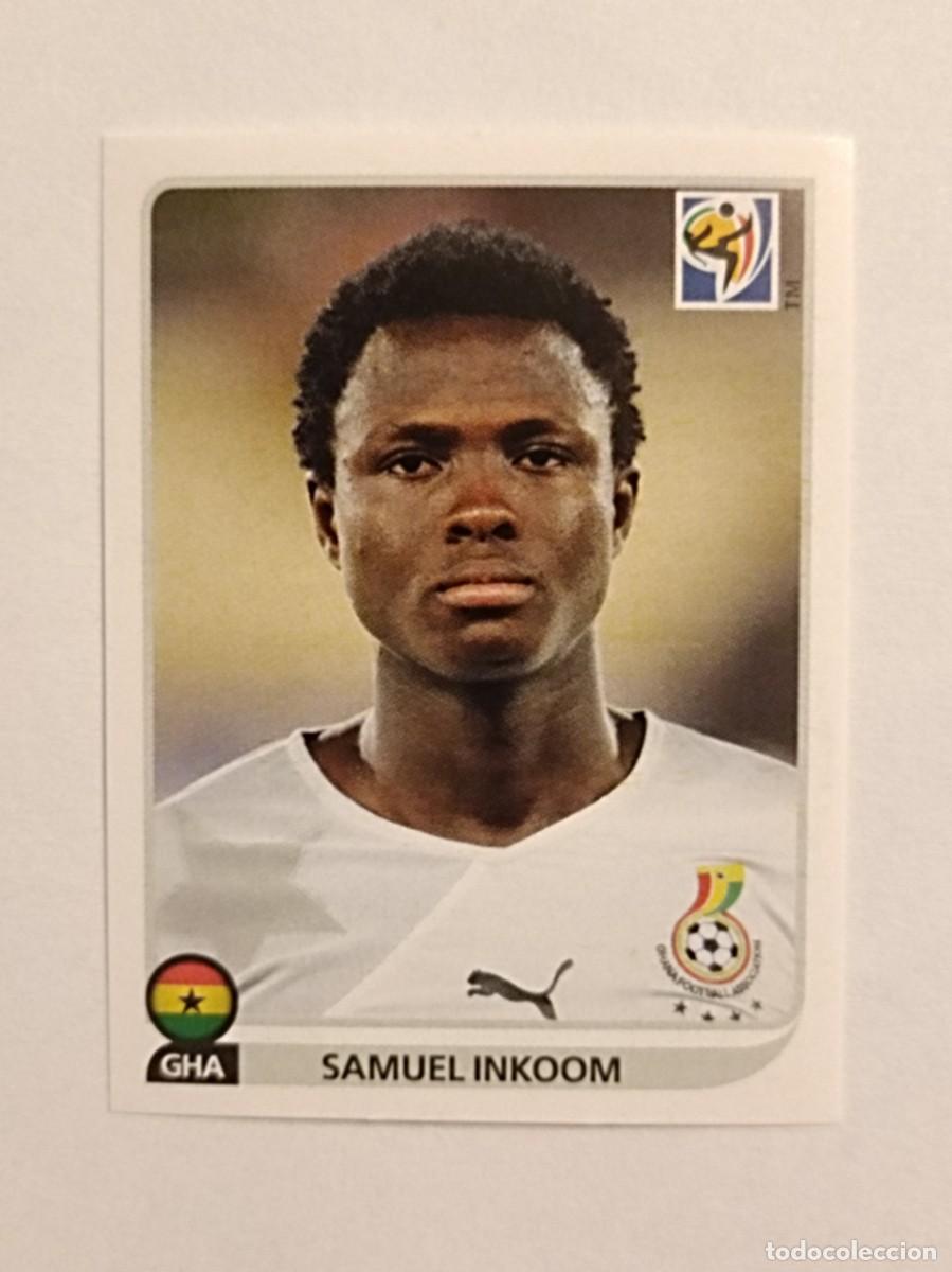 Cromos de f&uacute;tbol: #322 SAMUEL INKOOM (GHANA) MUNDIAL SUDAFRICA 2010 PANINI