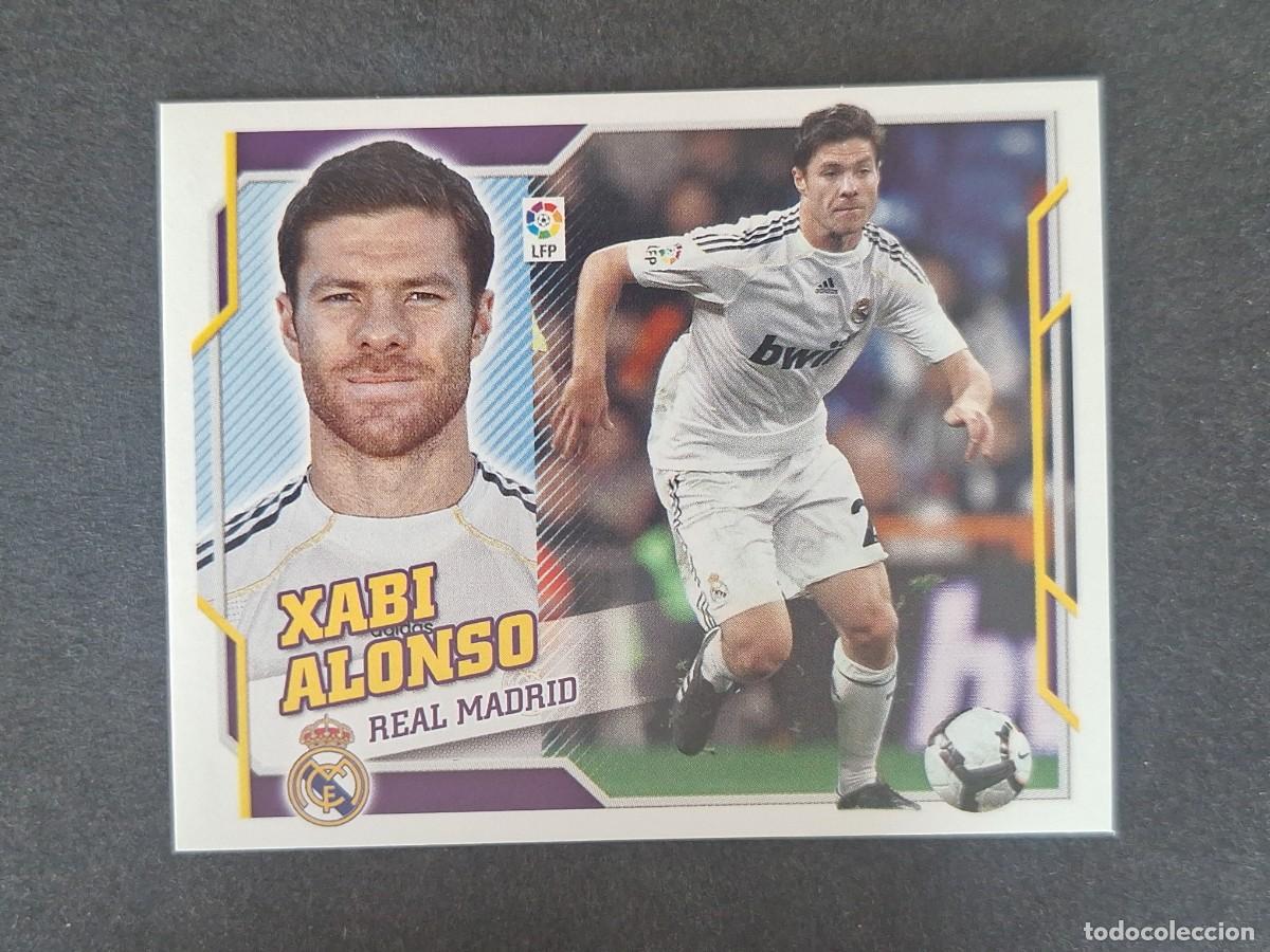 Cromos de f&uacute;tbol: XABI ALONSO REAL MADRID LIGA ESTE 2010 2011 10 11 NUNCA PEGADO SIN PEGAR