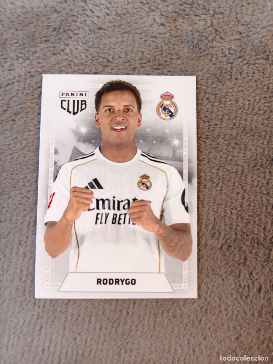 Cromos de f&uacute;tbol: 29 PANINI CLUB REAL MADRID 25 26 RODRYGO ZONA FANS 2025 2026