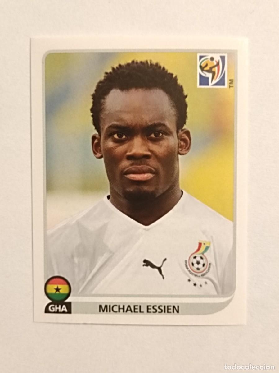 Cromos de f&uacute;tbol: #325 MICHAEL ESSIEN (GHANA) MUNDIAL SUDAFRICA 2010 PANINI