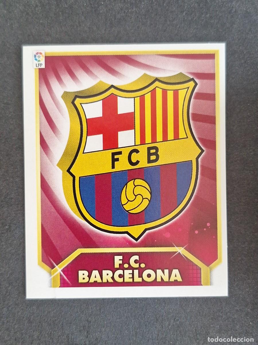 Cromos de f&uacute;tbol: ESCUDO F. C. BARCELONA LIGA ESTE 2011 2012 11 12 NUNCA PEGADO SIN PEGAR