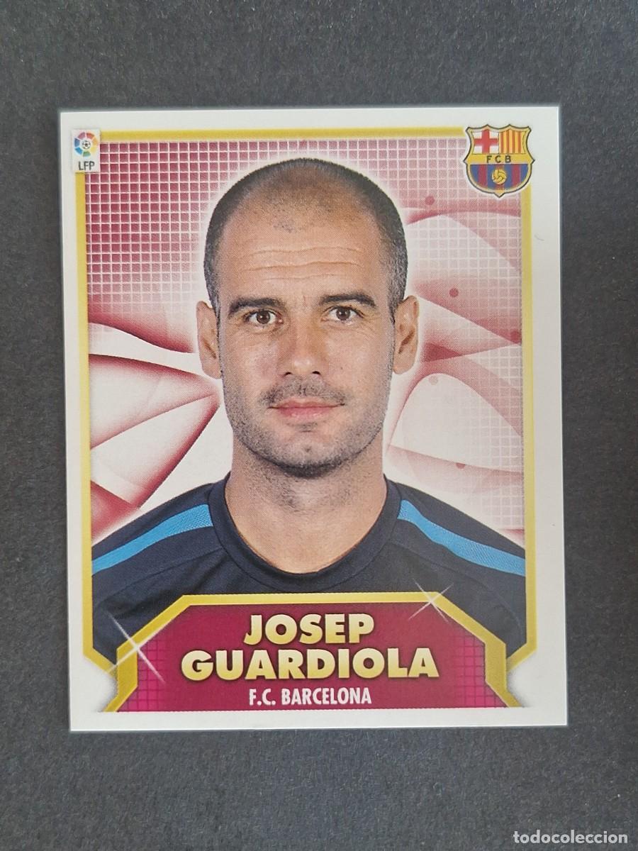 Cromos de f&uacute;tbol: JOSEP GUARDIOLA ENTRENADOR F. C. BARCELONA LIGA ESTE 2011 2012 11 12 NUNCA PEGADO SIN PEGAR