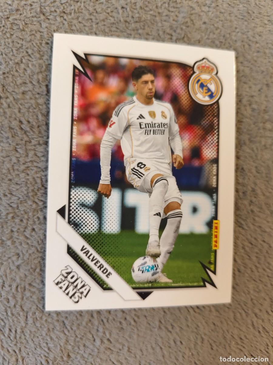 Fu&szlig;ball-Sticker: 37 PANINI CLUB REAL MADRID 25 26 VALVERDE ZONA FANS 2025 2026