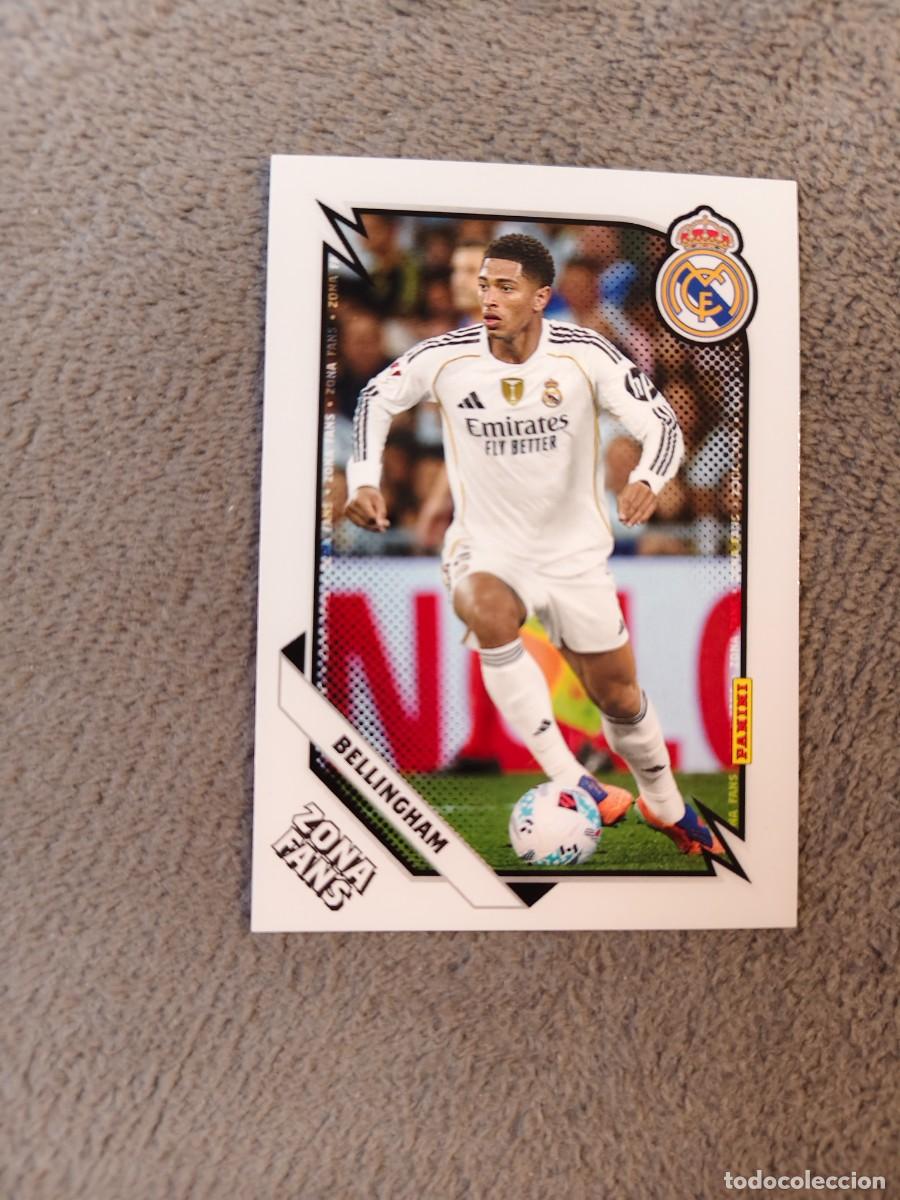 Fu&szlig;ball-Sticker: 38 PANINI CLUB REAL MADRID 25 26 BELLINGHAM ZONA FANS 2025 2026