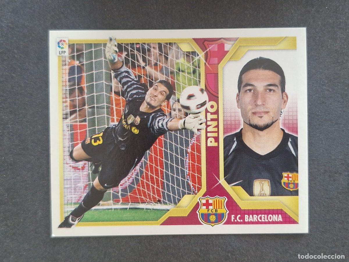 Fu&szlig;ball-Sticker: PINTO F. C. BARCELONA LIGA ESTE 2011 2012 11 12 NUNCA PEGADO SIN PEGAR