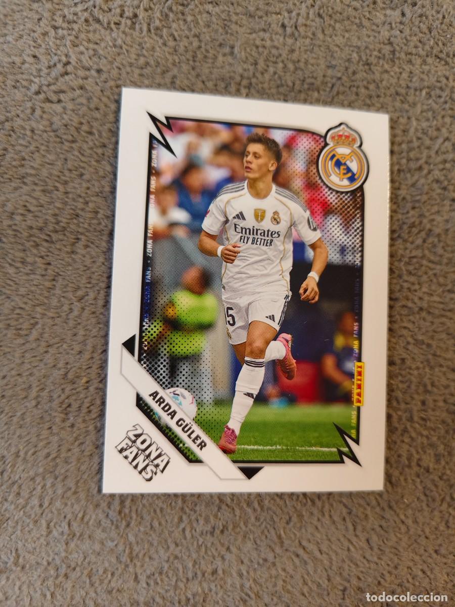 Fu&szlig;ball-Sticker: 39 PANINI CLUB REAL MADRID 25 26 ARDA G&Uuml;LER ZONA FANS 2025 2026