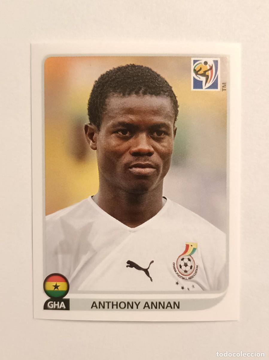 Fu&szlig;ball-Sticker: #326 ANTHONY ANNAN (GHANA) MUNDIAL SUDAFRICA 2010 PANINI