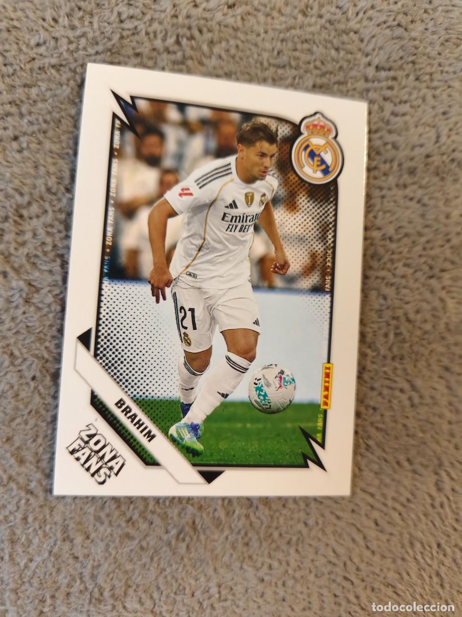 Fu&szlig;ball-Sticker: 41 PANINI CLUB REAL MADRID 25 26 BRAHIM ZONA FANS 2025 2026