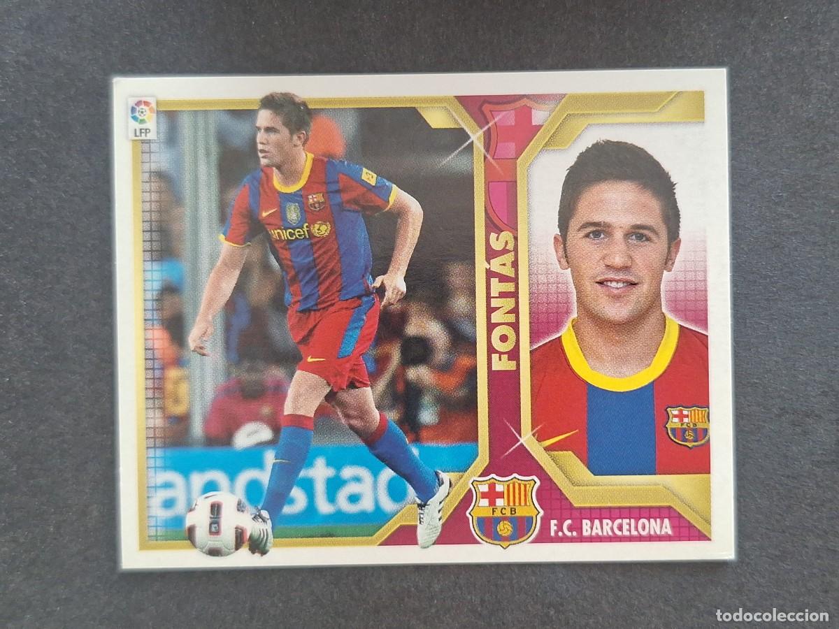 Fu&szlig;ball-Sticker: FONTAS F. C. BARCELONA LIGA ESTE 2011 2012 11 12 NUNCA PEGADO SIN PEGAR