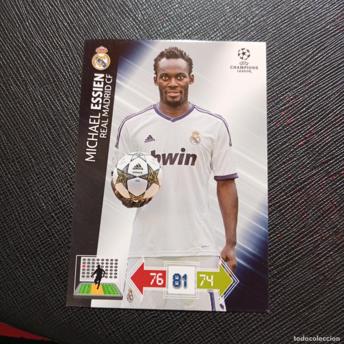 Fu&szlig;ball-Sticker: ESSIEN REAL MADRID ADRENALYN CHAMPIONS LEAGUE 2012 2013 FUTBOL 12 13 - A189 PG1