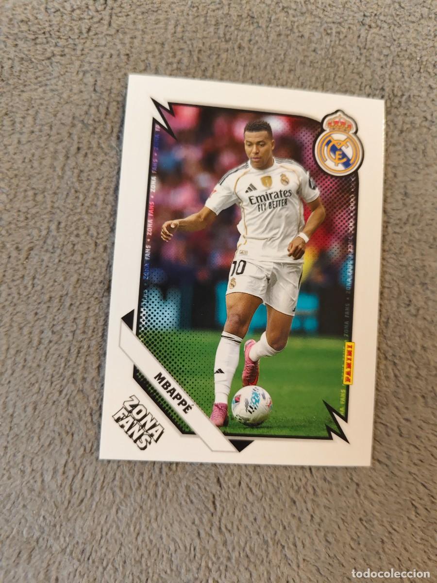 Fu&szlig;ball-Sticker: 42 PANINI CLUB REAL MADRID 25 26 MBAPP&Eacute; ZONA FANS 2025 2026