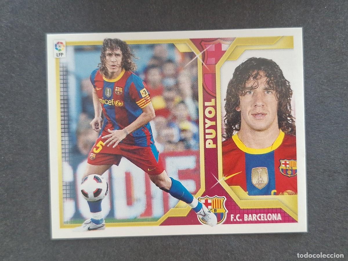 Fu&szlig;ball-Sticker: PUYOL F. C. BARCELONA LIGA ESTE 2011 2012 11 12 NUNCA PEGADO SIN PEGAR