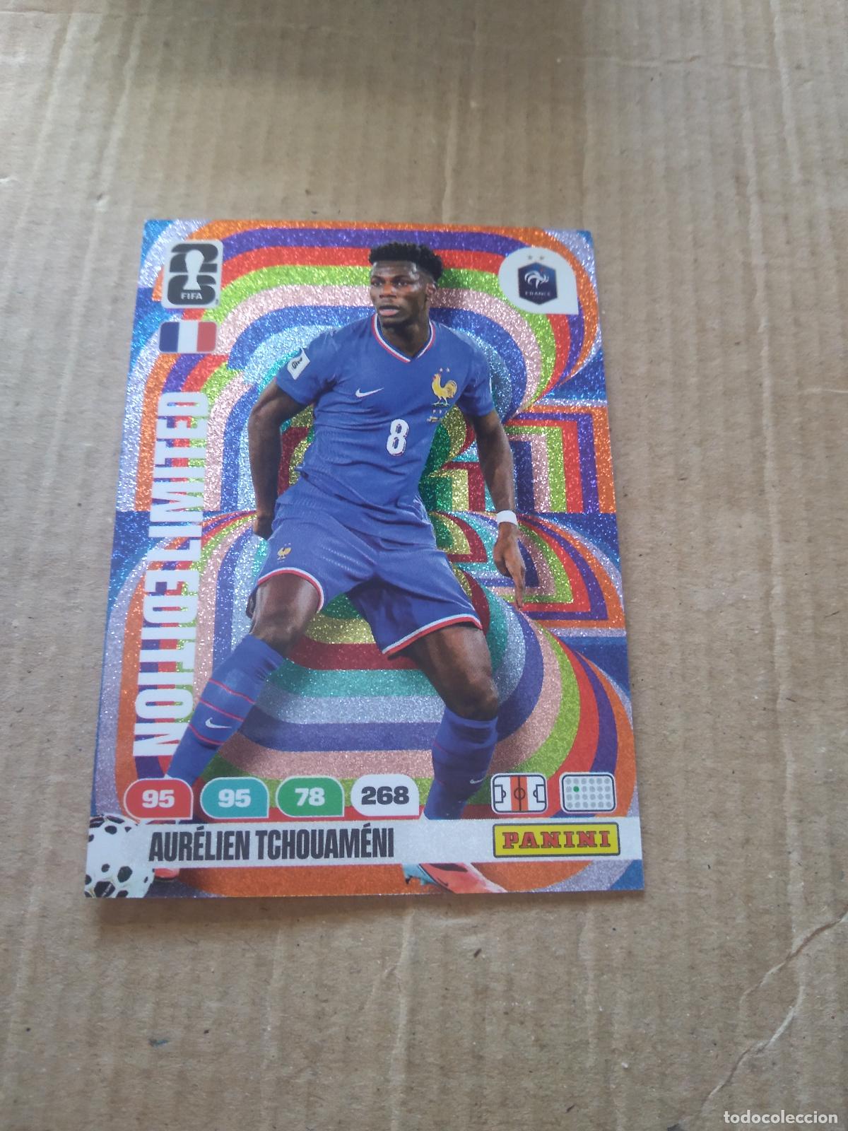 Figurine di Calcio: TCHOUAMENI FRANCIA EDICION LIMITADA CROMO FUTBOL PANINI ADRENALYN MUNDIAL 2026 WORLD CUP