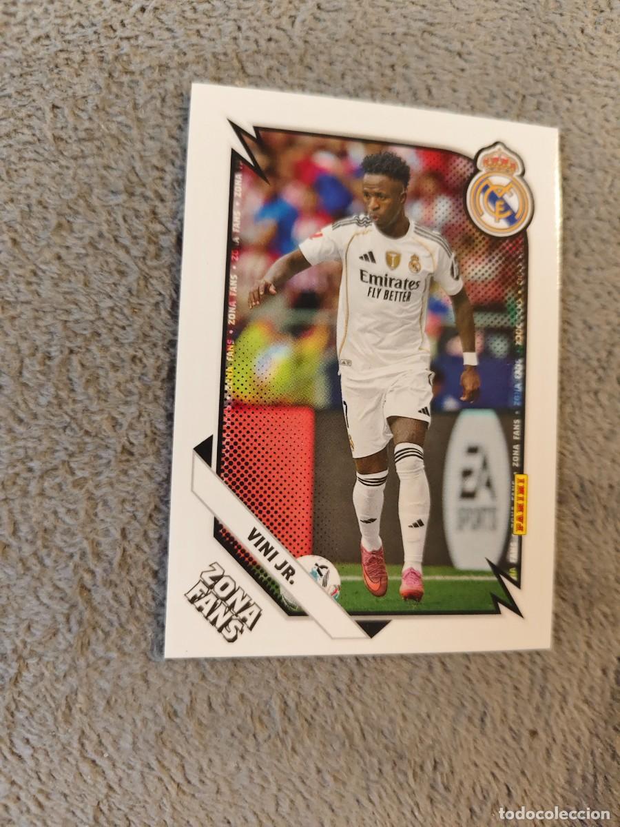 Cromos de Futebol: 44 PANINI CLUB REAL MADRID 25 26 VINI JR. ZONA FANS 2025 2026
