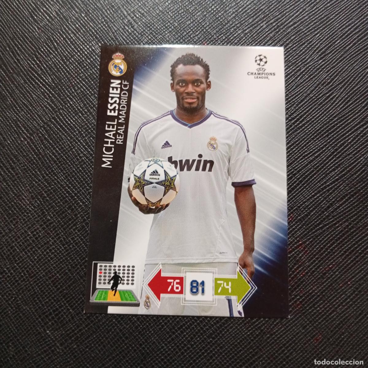 Cromos de Futebol: ESSIEN REAL MADRID ADRENALYN CHAMPIONS LEAGUE 2012 2013 FUTBOL 12 13 - A189 PG10