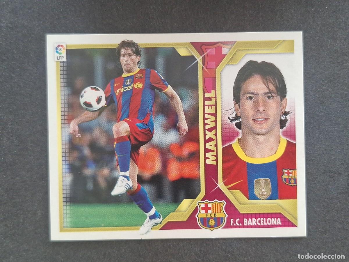 Cromos de Futebol: MAXWELL F. C. BARCELONA LIGA ESTE 2011 2012 11 12 NUNCA PEGADO SIN PEGAR