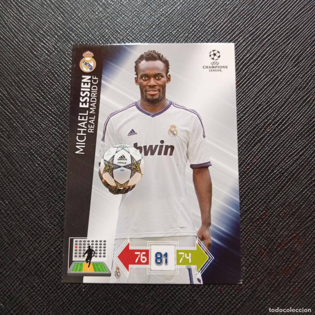 Cromos de Futebol: ESSIEN REAL MADRID ADRENALYN CHAMPIONS LEAGUE 2012 2013 FUTBOL 12 13 - A189 PG37