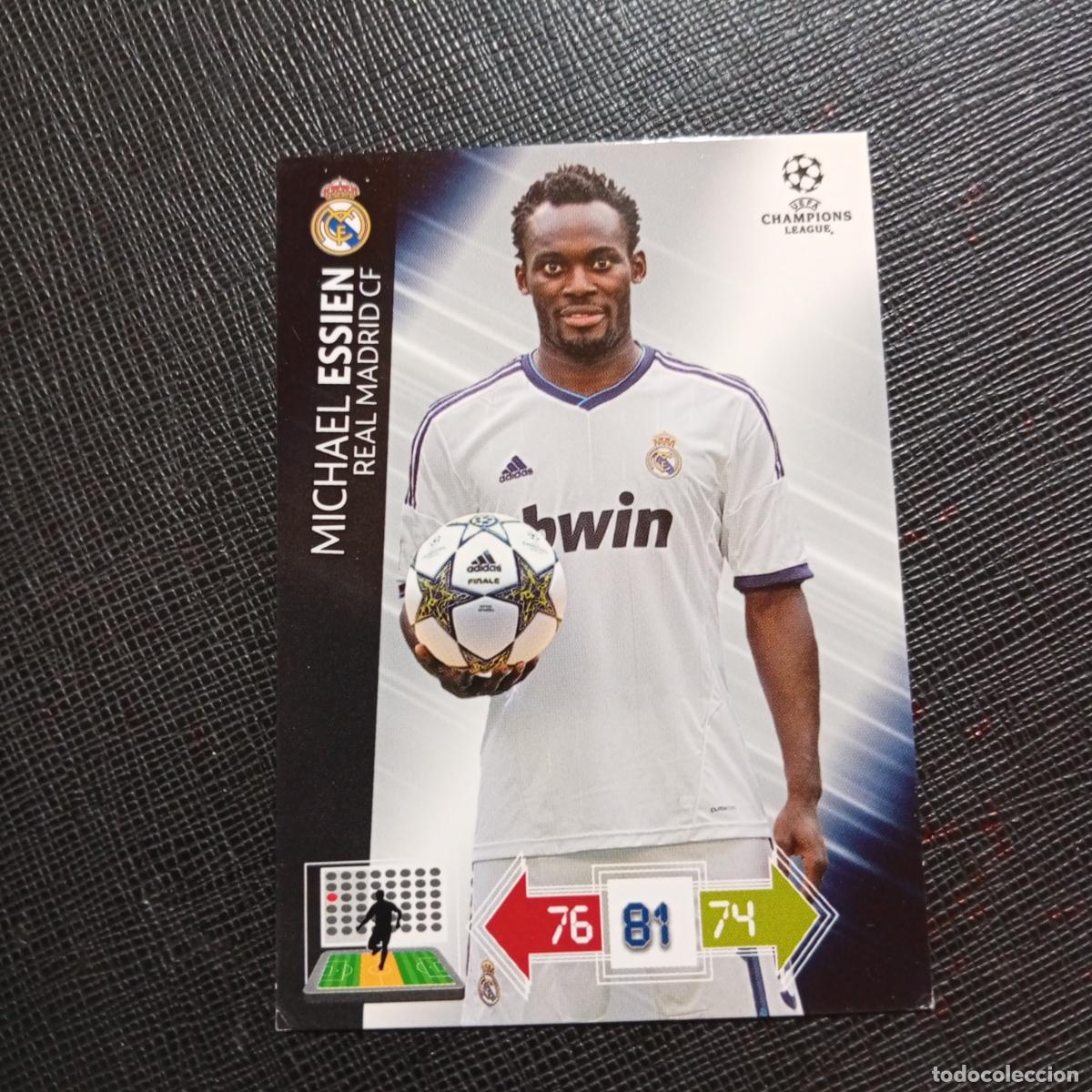 Cromos de f&uacute;tbol: ESSIEN REAL MADRID ADRENALYN CHAMPIONS LEAGUE 2012 2013 FUTBOL 12 13 - A189 PG55