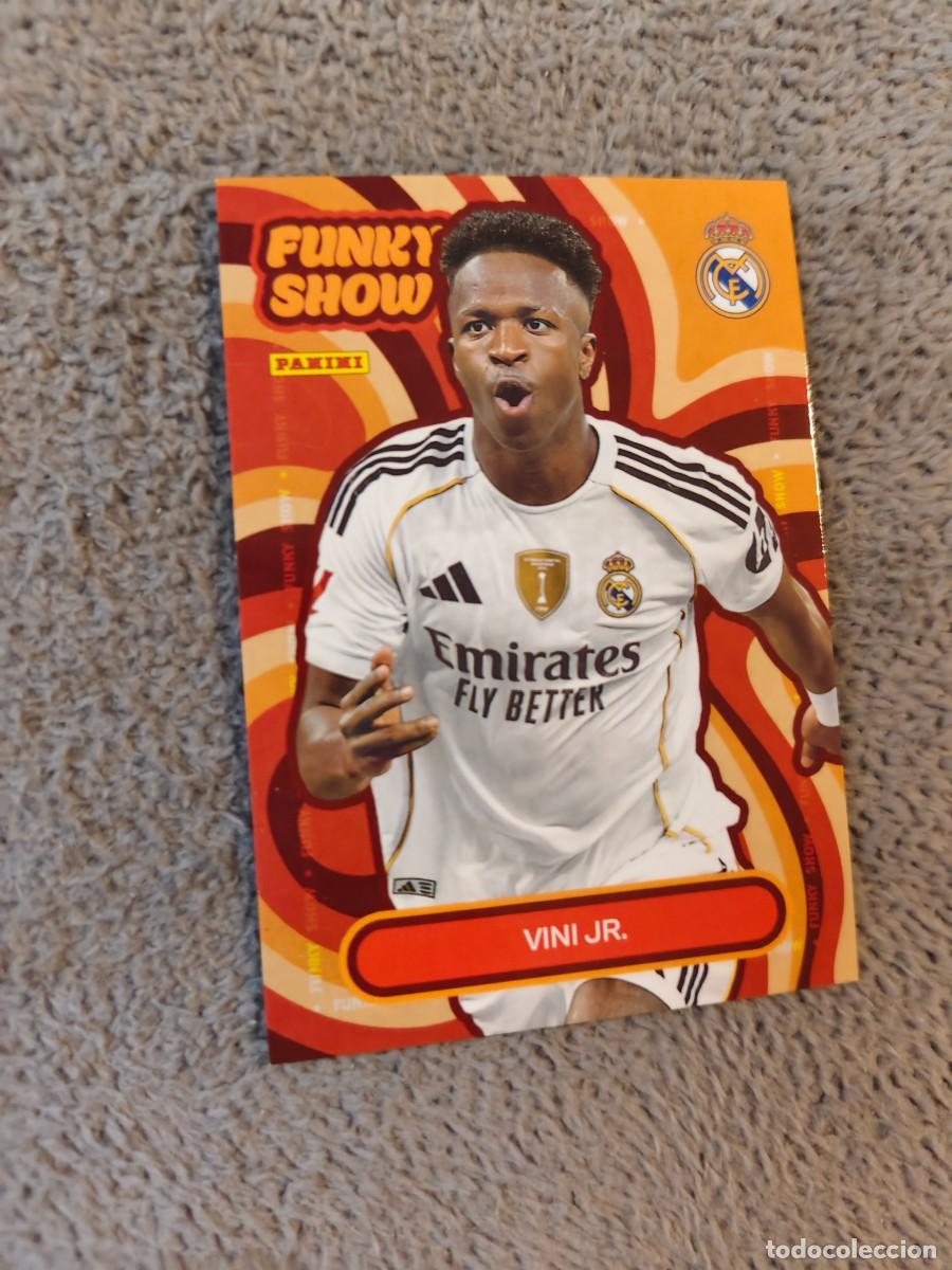 Cromos de f&uacute;tbol: FS 54 PANINI CLUB REAL MADRID 25 26 VINI JR. FUNKY SHOW 2025 2026