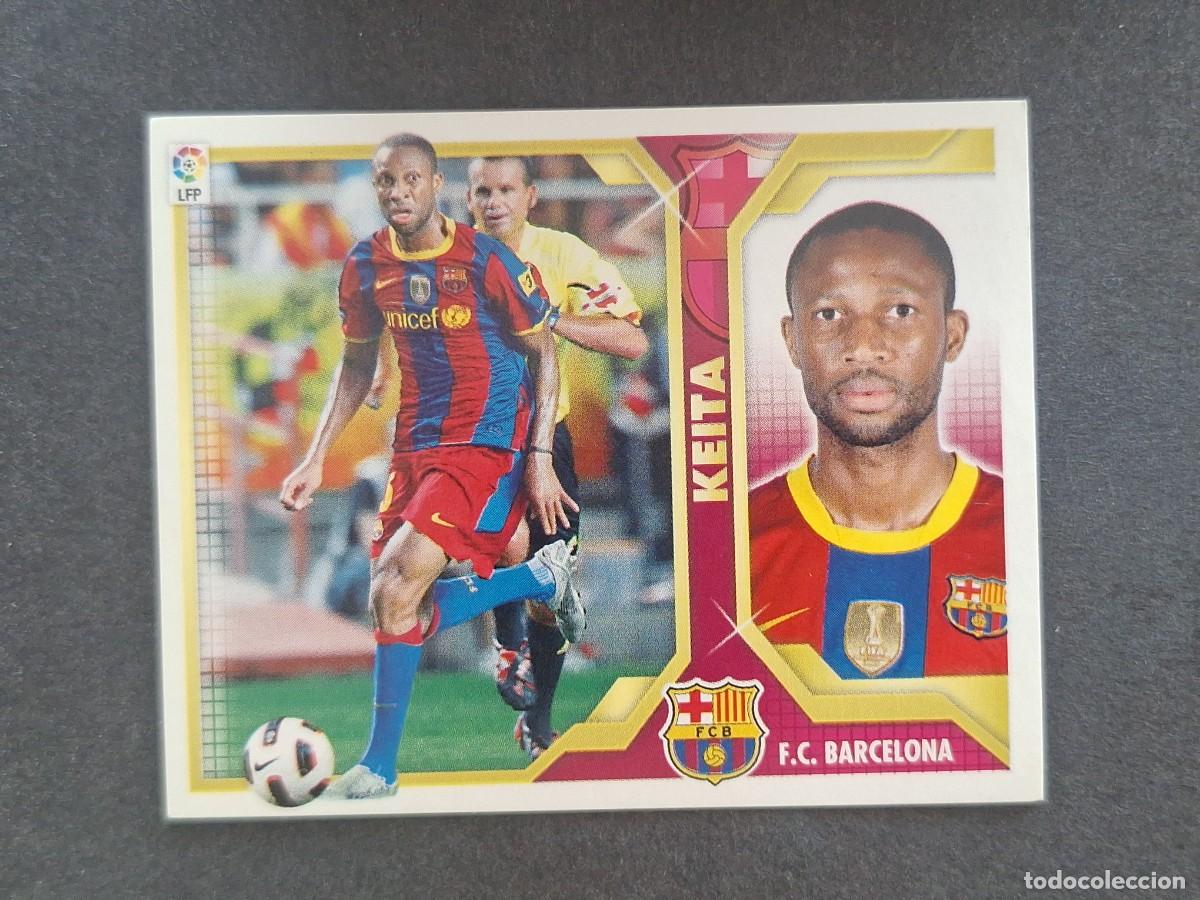Cromos de f&uacute;tbol: KEITA F. C. BARCELONA LIGA ESTE 2011 2012 11 12 NUNCA PEGADO SIN PEGAR