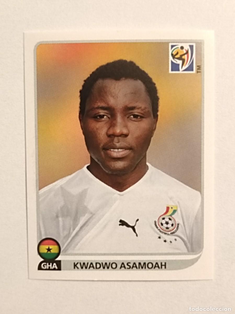 Cromos de f&uacute;tbol: #328 KWADWO ASAMOAH (GHANA) MUNDIAL SUDAFRICA 2010 PANINI