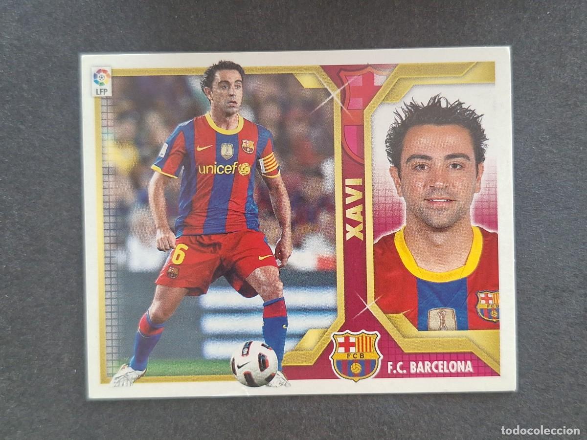 Figurine di Calcio: XAVI F. C. BARCELONA LIGA ESTE 2011 2012 11 12 NUNCA PEGADO SIN PEGAR