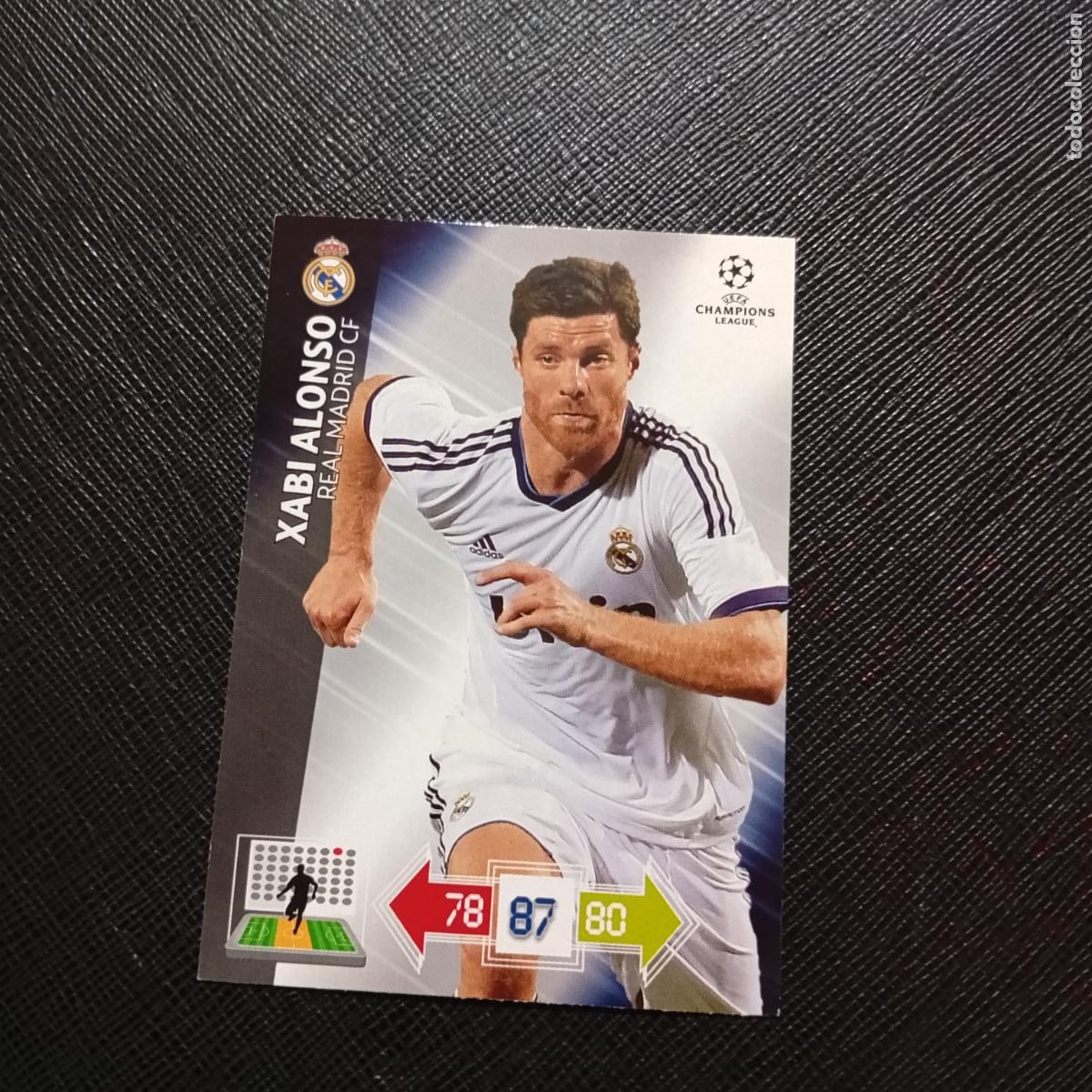 Figurine di Calcio: XABI ALONSO REAL MADRID ADRENALYN CHAMPIONS LEAGUE 2012 2013 FUTBOL 12 13 - A189 PG1 B