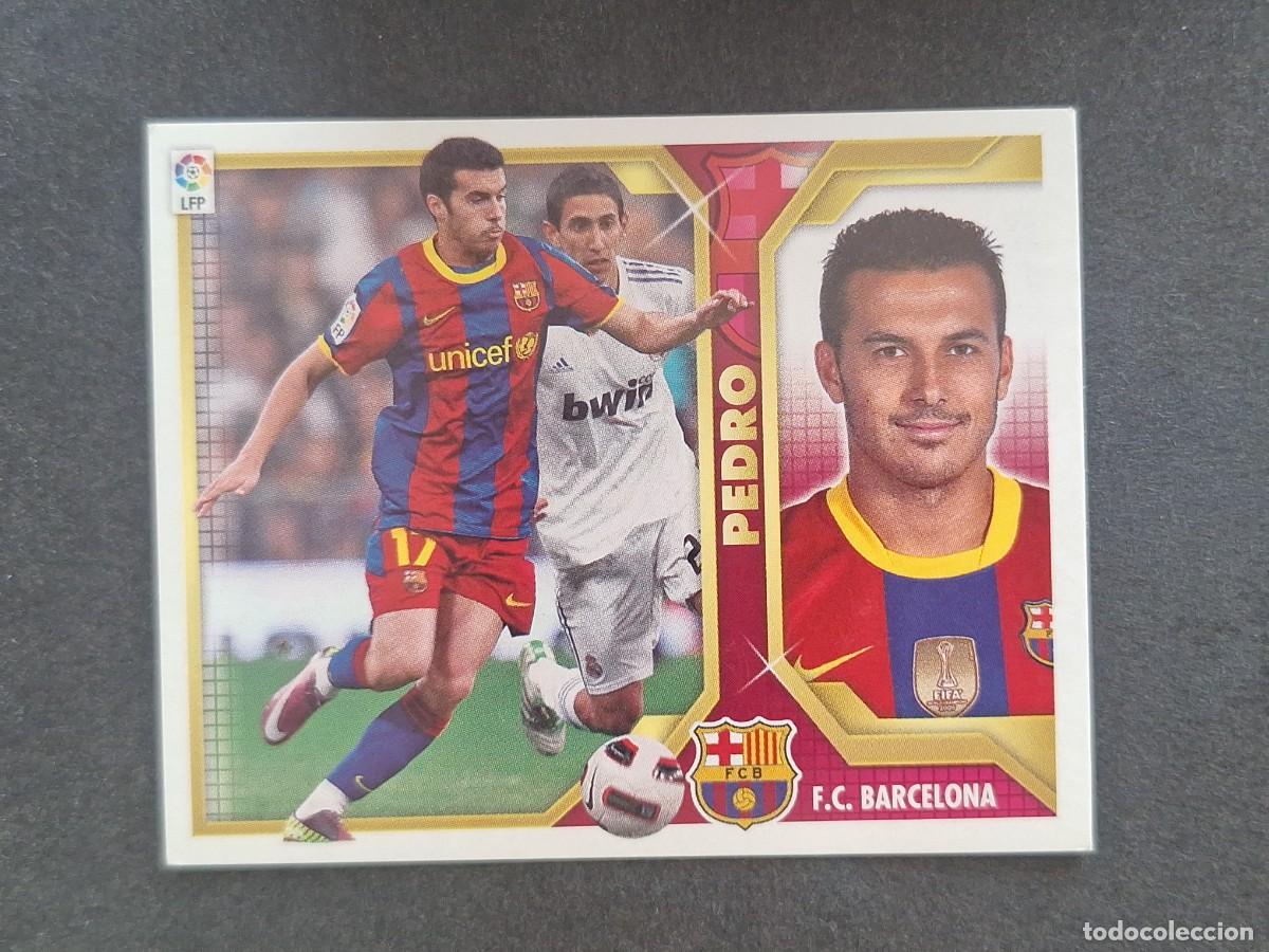 Figurine di Calcio: PEDRO F. C. BARCELONA LIGA ESTE 2011 2012 11 12 NUNCA PEGADO SIN PEGAR