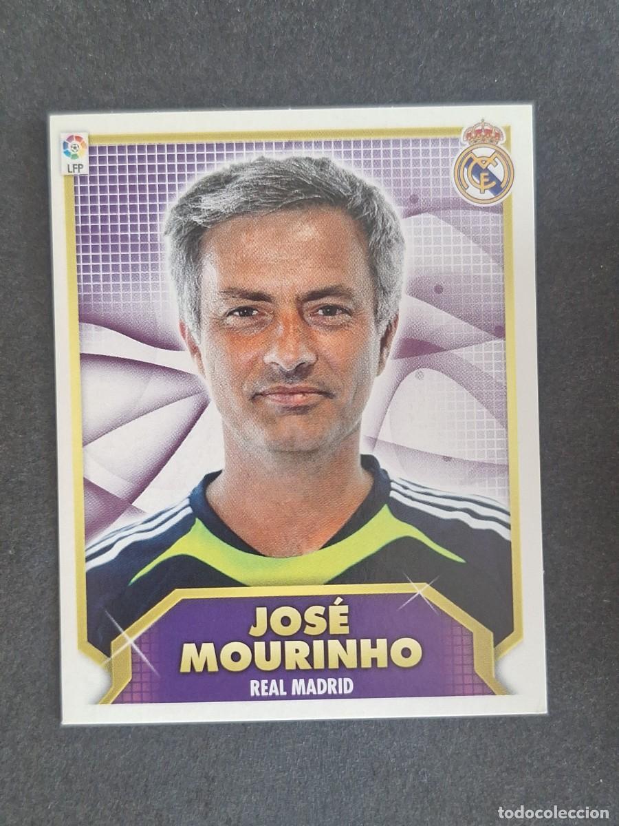 Cromos de Futebol: JOSE MOURINHO ENTRENADOR REAL MADRID LIGA ESTE 2011 2012 11 12 NUNCA PEGADO SIN PEGAR