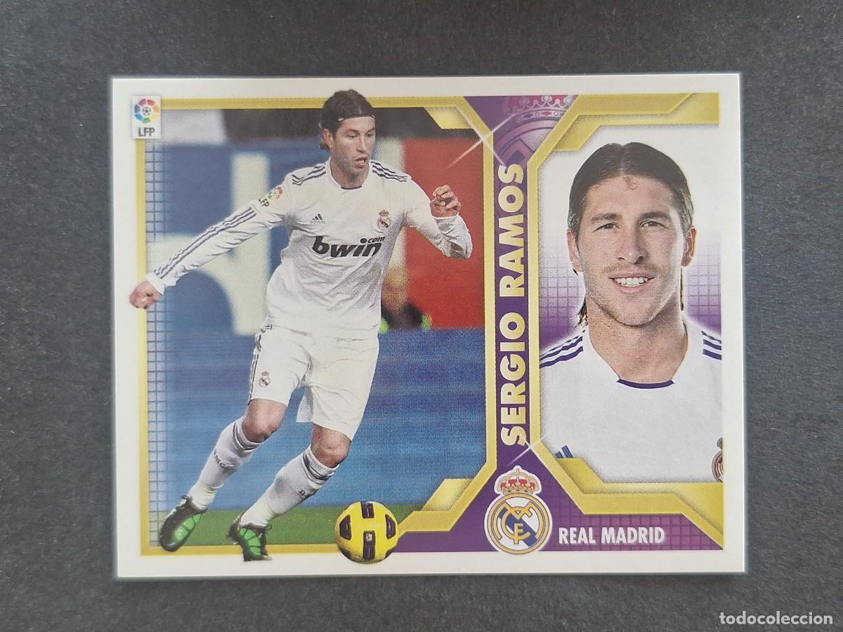 Cromos de Futebol: SERGIO RAMOS REAL MADRID LIGA ESTE 2011 2012 11 12 NUNCA PEGADO SIN PEGAR