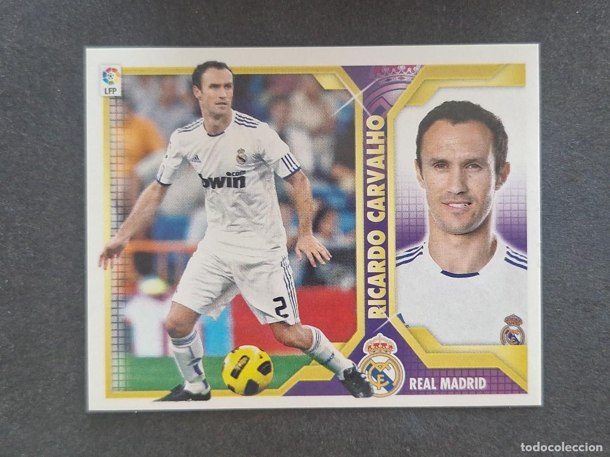 Cromos de Futebol: RICARDO CARVALHO REAL MADRID LIGA ESTE 2011 2012 11 12 NUNCA PEGADO SIN PEGAR