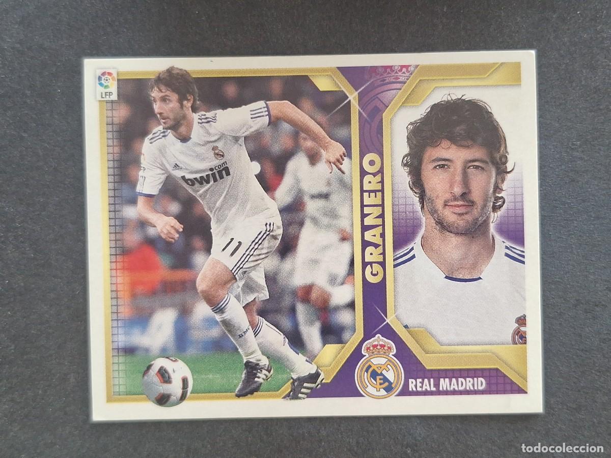 Cromos de f&uacute;tbol: GRANERO REAL MADRID LIGA ESTE 2011 2012 11 12 NUNCA PEGADO SIN PEGAR