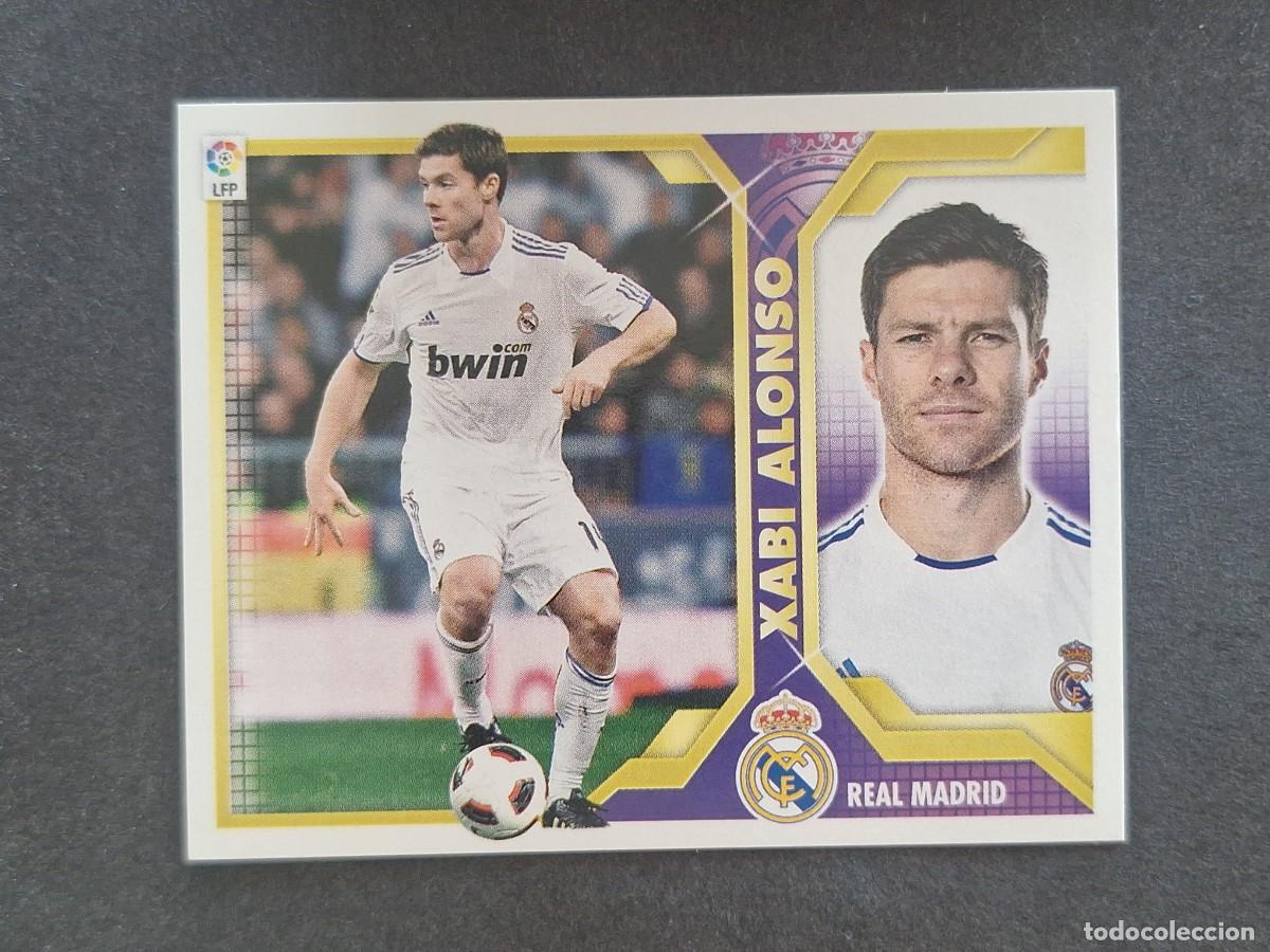 Cromos de f&uacute;tbol: XABI ALONSO REAL MADRID LIGA ESTE 2011 2012 11 12 NUNCA PEGADO SIN PEGAR