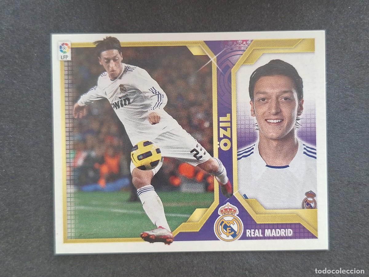Cromos de f&uacute;tbol: &Ouml;ZIL REAL MADRID LIGA ESTE 2011 2012 11 12 NUNCA PEGADO SIN PEGAR