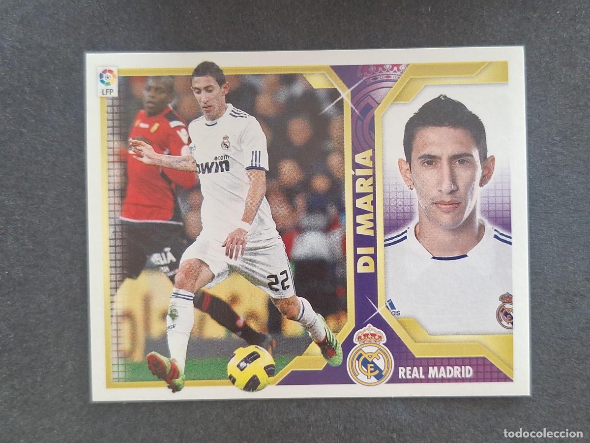 Cromos de f&uacute;tbol: DI MARIA REAL MADRID LIGA ESTE 2011 2012 11 12 NUNCA PEGADO SIN PEGAR