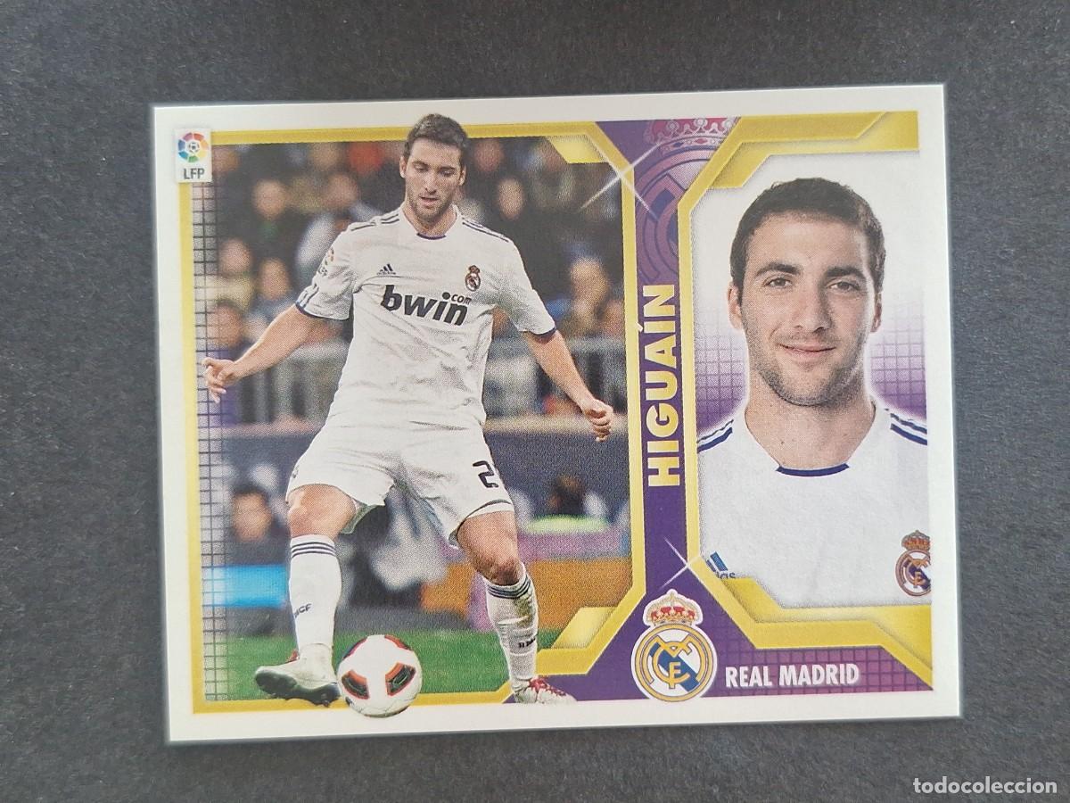 Cromos de f&uacute;tbol: HIGUAIN REAL MADRID LIGA ESTE 2011 2012 11 12 NUNCA PEGADO SIN PEGAR