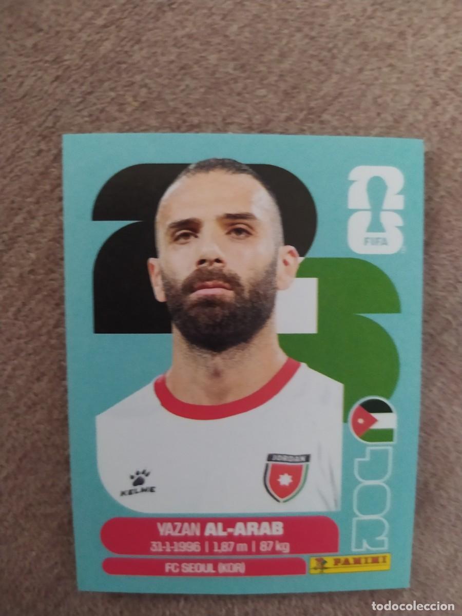 Cromos de f&uacute;tbol: JOR 05 Yazan AL-ARAB 5 Jordania mundial 2026 panini