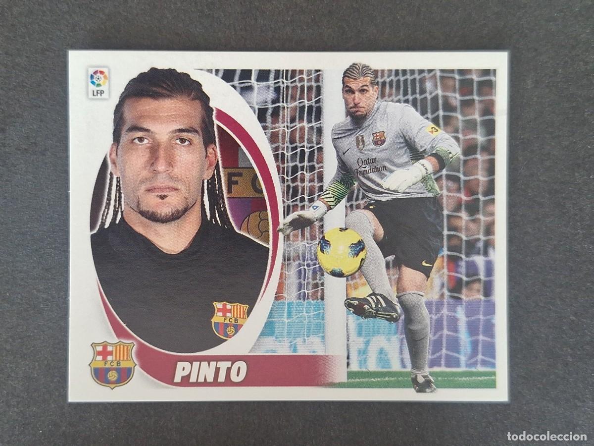Cromos de f&uacute;tbol: PINTO F. C. BARCELONA LIGA ESTE 2012 2013 12 13 NUNCA PEGADO SIN PEGAR