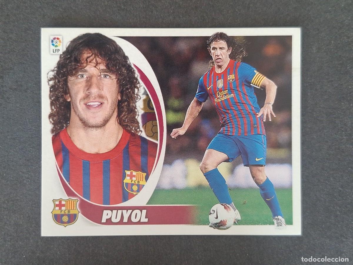 Cromos de Futebol: PUYOL F. C. BARCELONA LIGA ESTE 2012 2013 12 13 NUNCA PEGADO SIN PEGAR