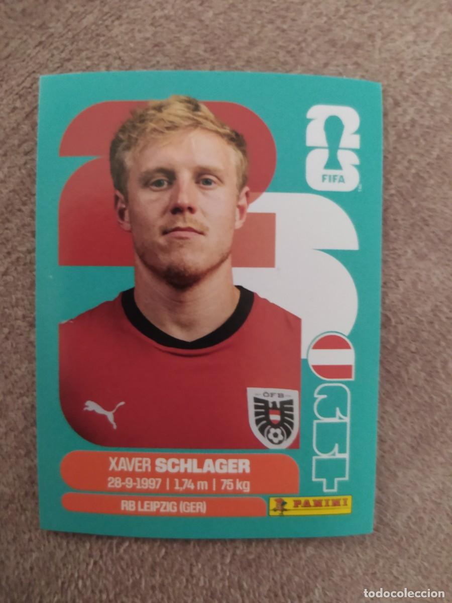 Cromos de Futebol: AUT 10 Xaver SCHLAGER Austria mundial 2026 panini