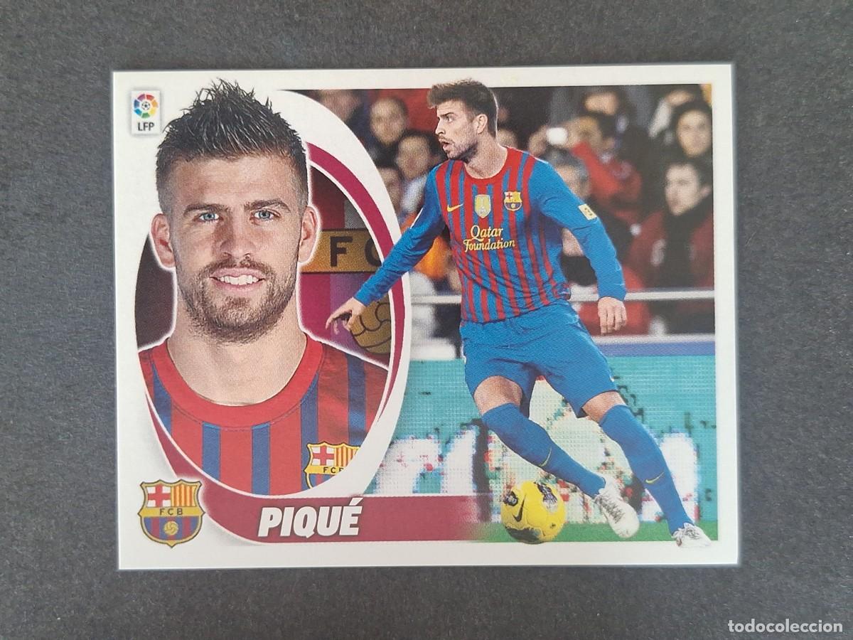Cromos de Futebol: PIQUE F. C. BARCELONA LIGA ESTE 2012 2013 12 13 NUNCA PEGADO SIN PEGAR