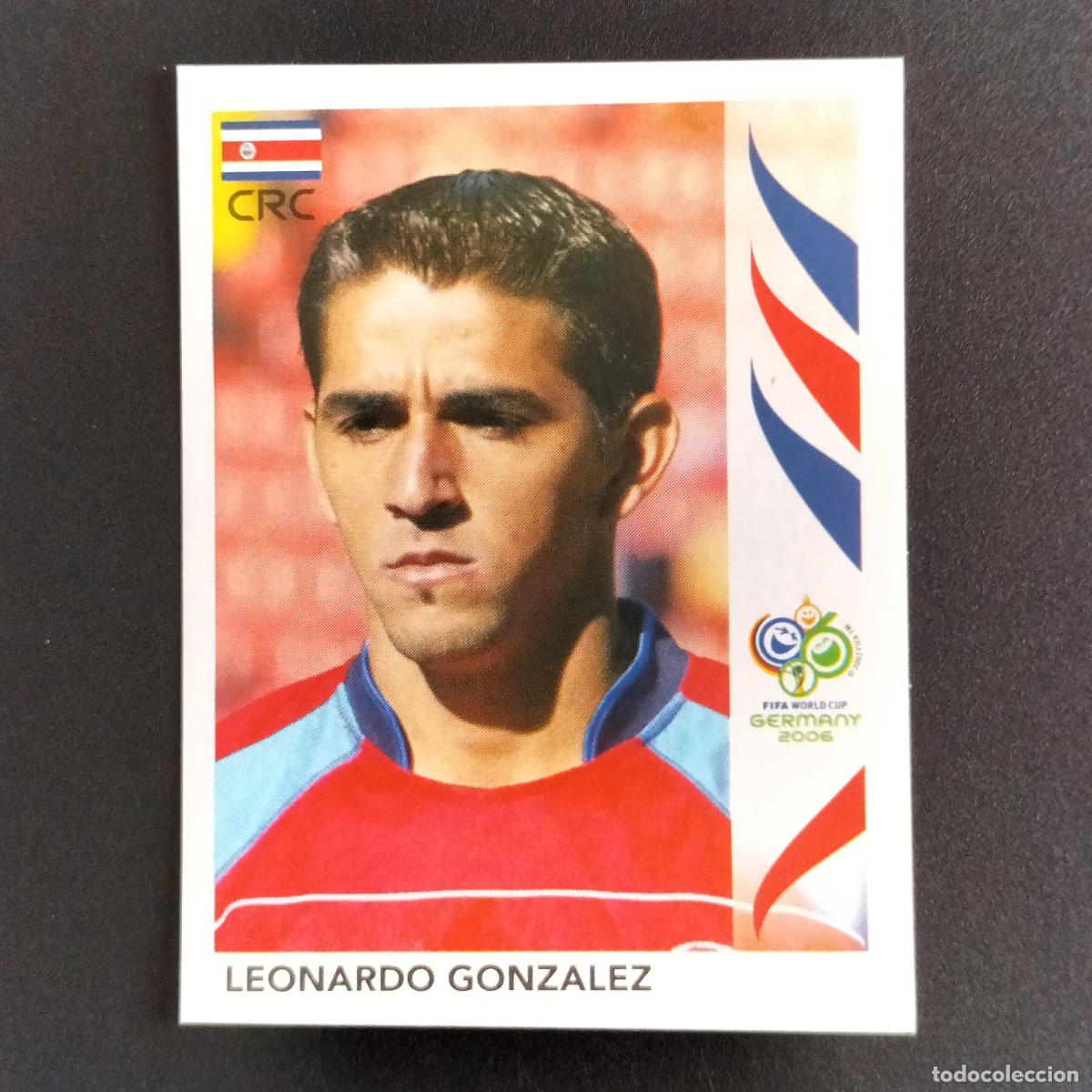 Cromos de Futebol: 40 LEONARDO GONZALEZ COSTA RICA CROMOS FIFA WORLD CUP GERMANY 2006 MUNDIAL ALEMANIA PANINI