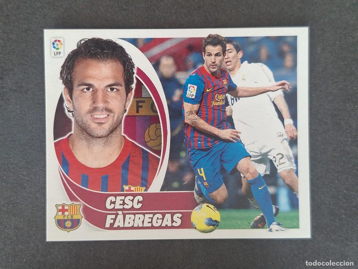 Cromos de Futebol: CESC FABREGAS F. C. BARCELONA LIGA ESTE 2012 2013 12 13 NUNCA PEGADO SIN PEGAR