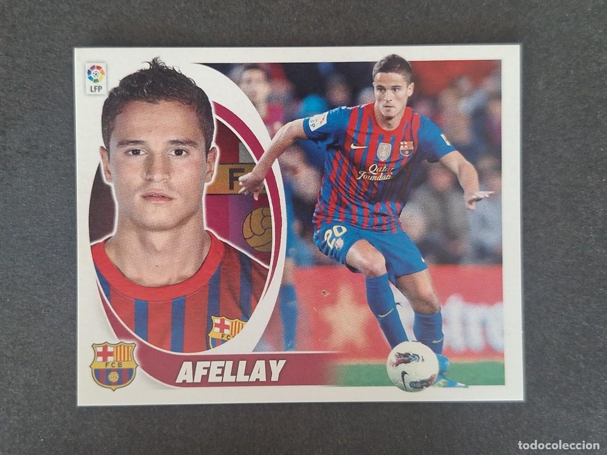 Cromos de Futebol: AFELLAY F. C. BARCELONA LIGA ESTE 2012 2013 12 13 NUNCA PEGADO SIN PEGAR