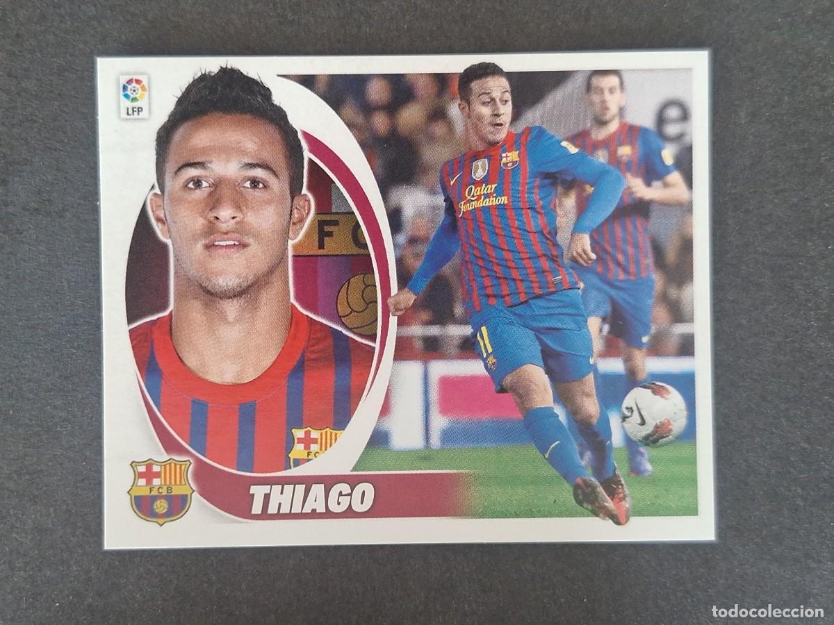 Cromos de Futebol: THIAGO F. C. BARCELONA LIGA ESTE 2012 2013 12 13 NUNCA PEGADO SIN PEGAR