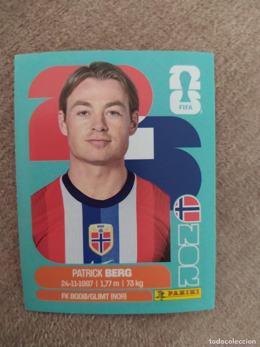 Cromos de f&uacute;tbol: NOR 14 Patrick BERG Noruega mundial 2026 panini
