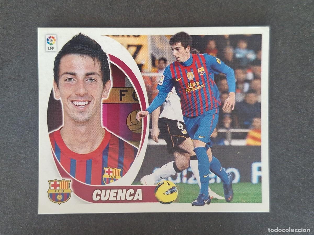 Cromos de f&uacute;tbol: CUENCA F. C. BARCELONA LIGA ESTE 2012 2013 12 13 NUNCA PEGADO SIN PEGAR