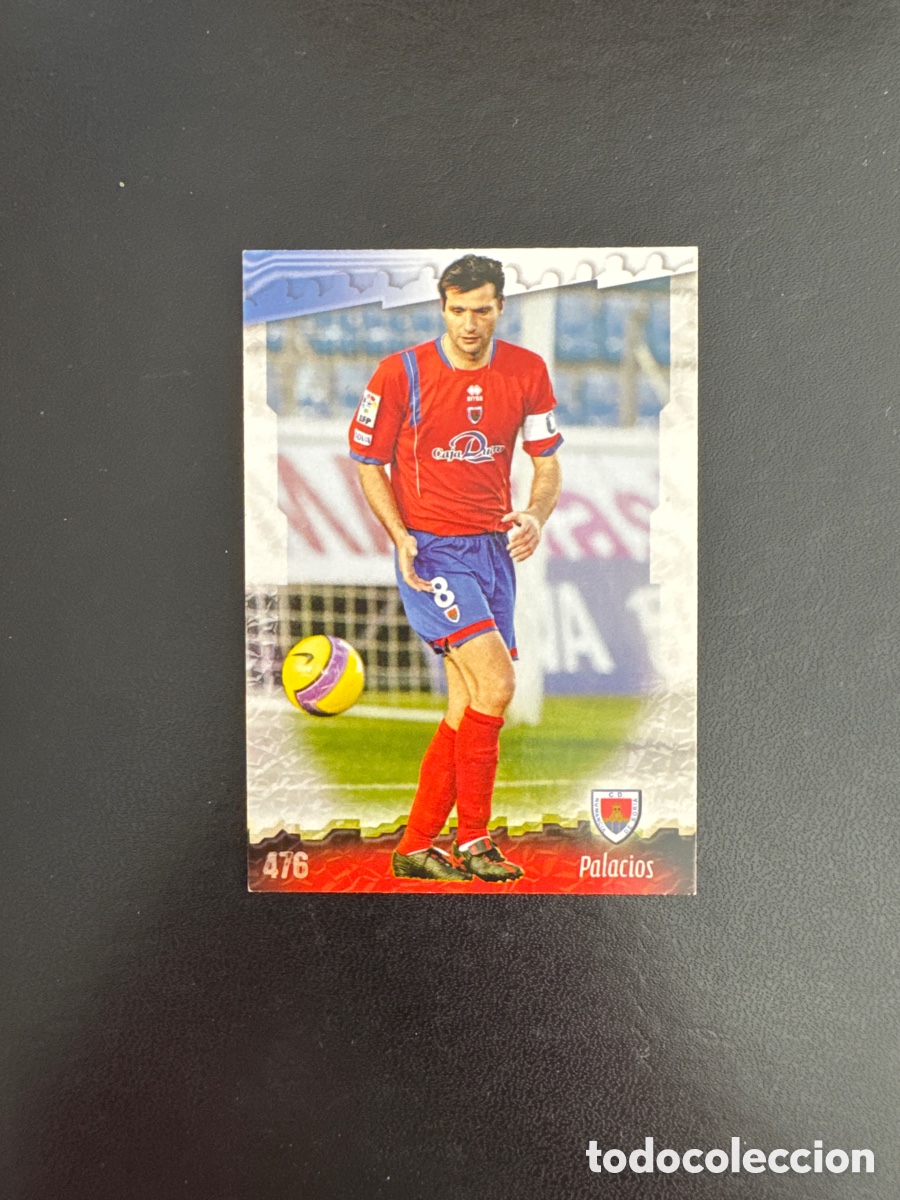 Cromos de Futebol: PALACIOS NUMERO 476 NUMANCIA MUNDICROMO 2008 LAS FICHAS DE LA LIGA 2009