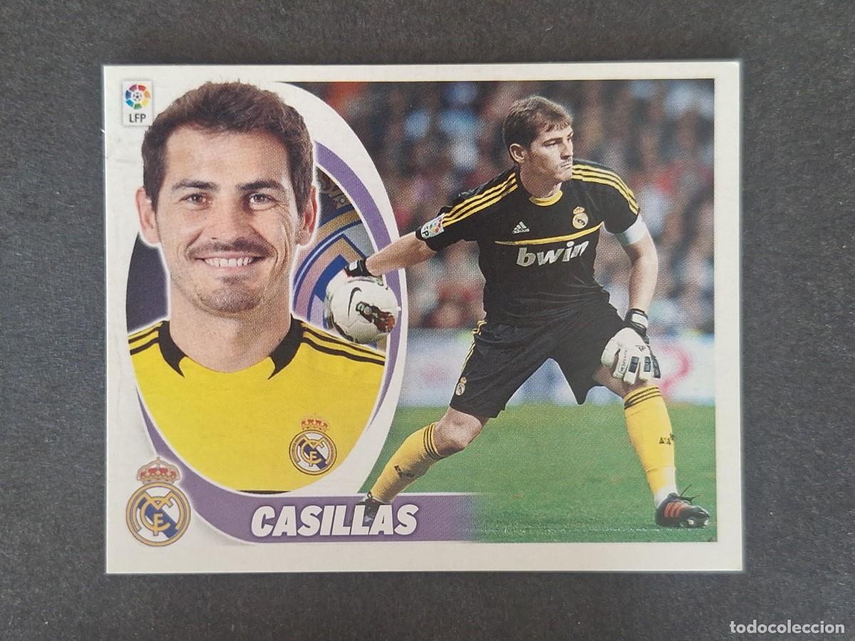 Cromos de f&uacute;tbol: CASILLAS REAL MADRID LIGA ESTE 2012 2013 12 13 NUNCA PEGADO SIN PEGAR